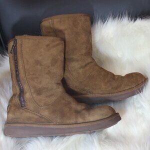 Ugg Boots with side Zipper F3009G size 8